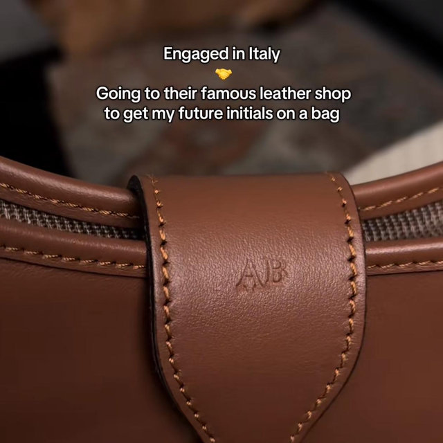 Florence Personalized Leather Purse