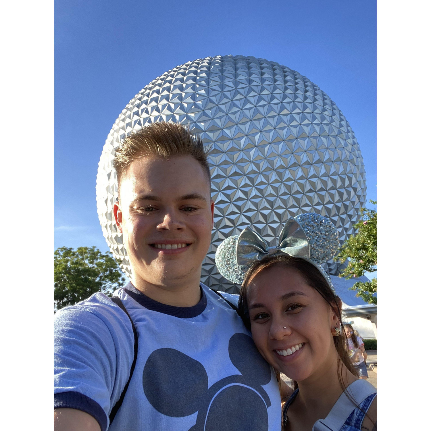 First time together in Epcot!