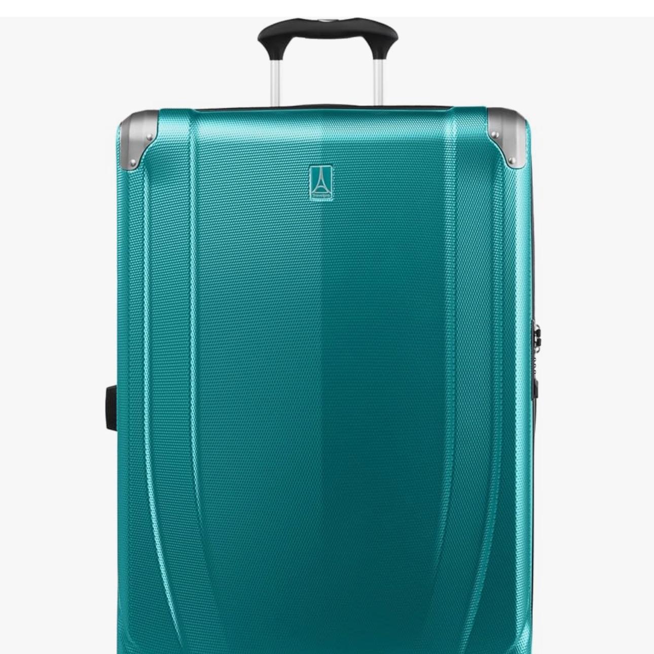 Travelpro Pathways 3 Hardside Expandable Luggage, 8 Spinner Wheels, Lightweight Hard Shell Suitcase, Checked Large 28 Inch, Kayak Teal