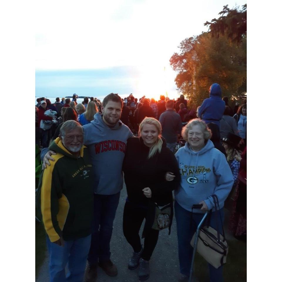 Door County with Jake's dad and step mom.