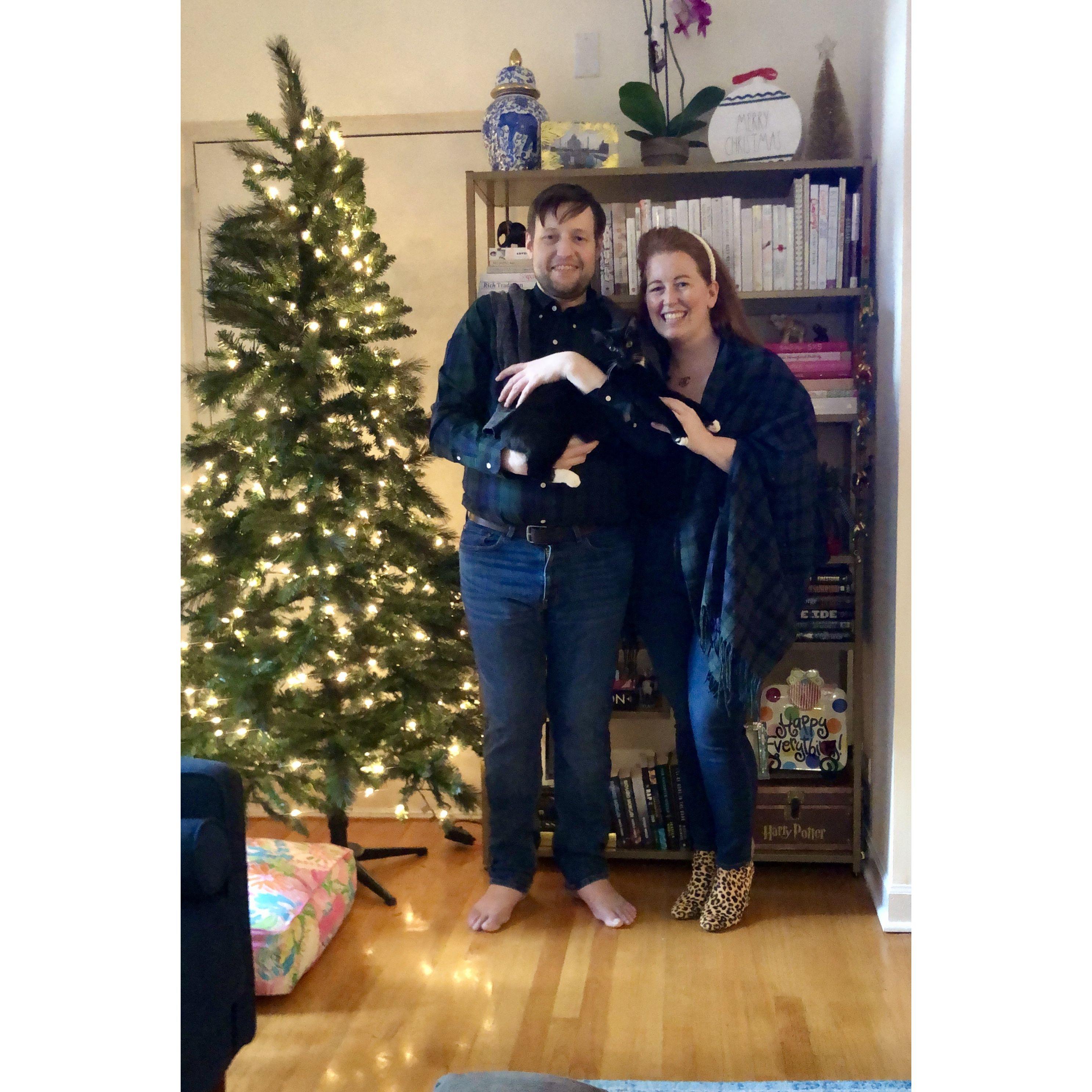 Our little family! Chicago Christmas, 2022.