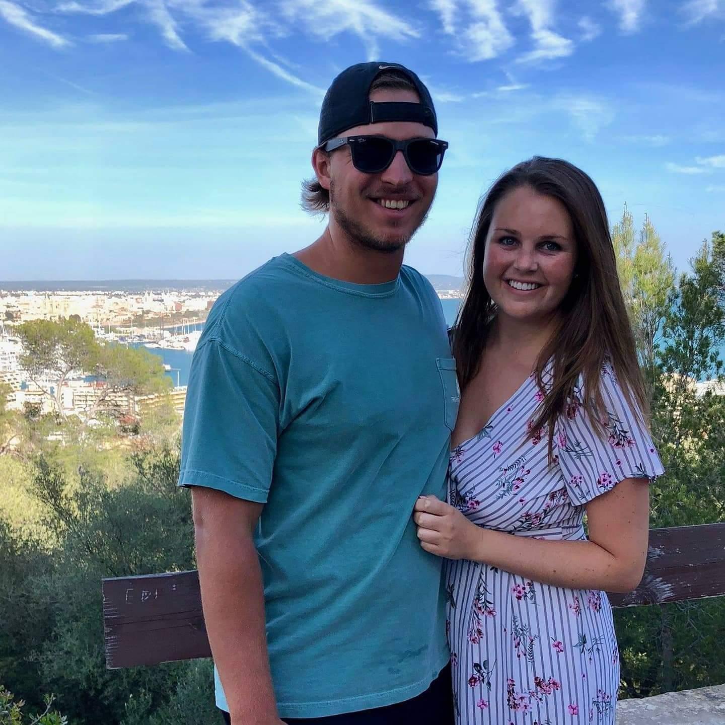 After our castle visit in Palma!