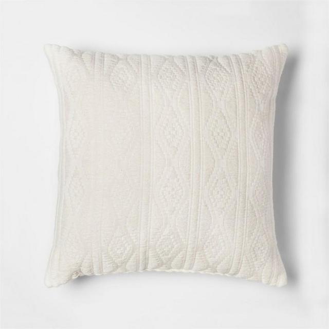 Woven Jacquard Throw Pillow - Threshold™
