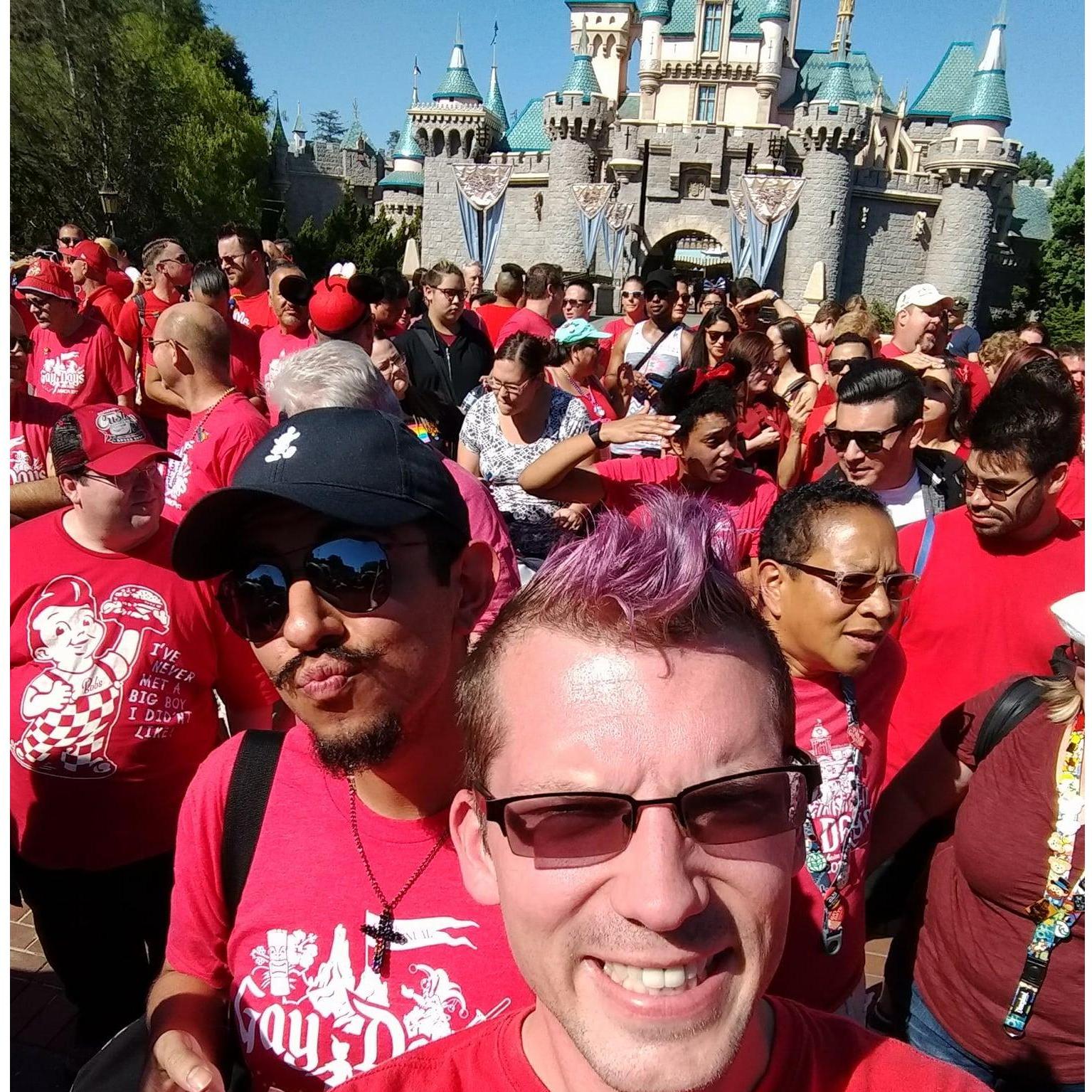 First trip together, Gay Day 2017