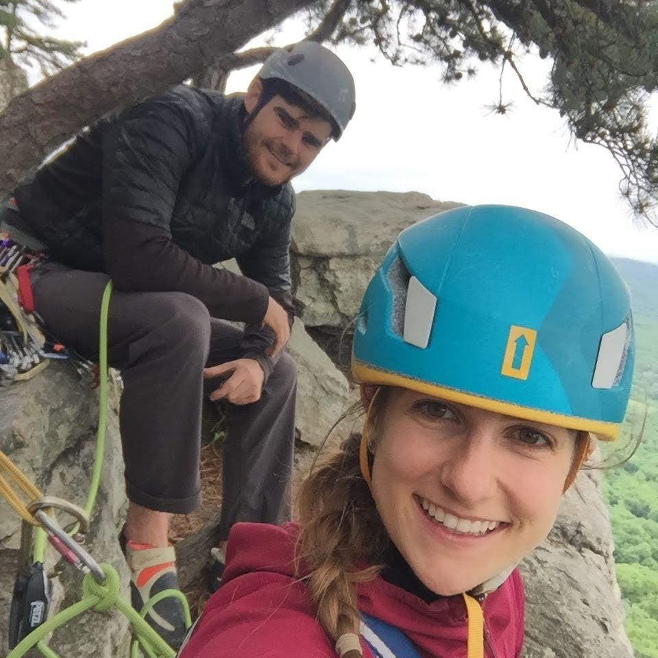 Rock climbing in upstate NY, 2018