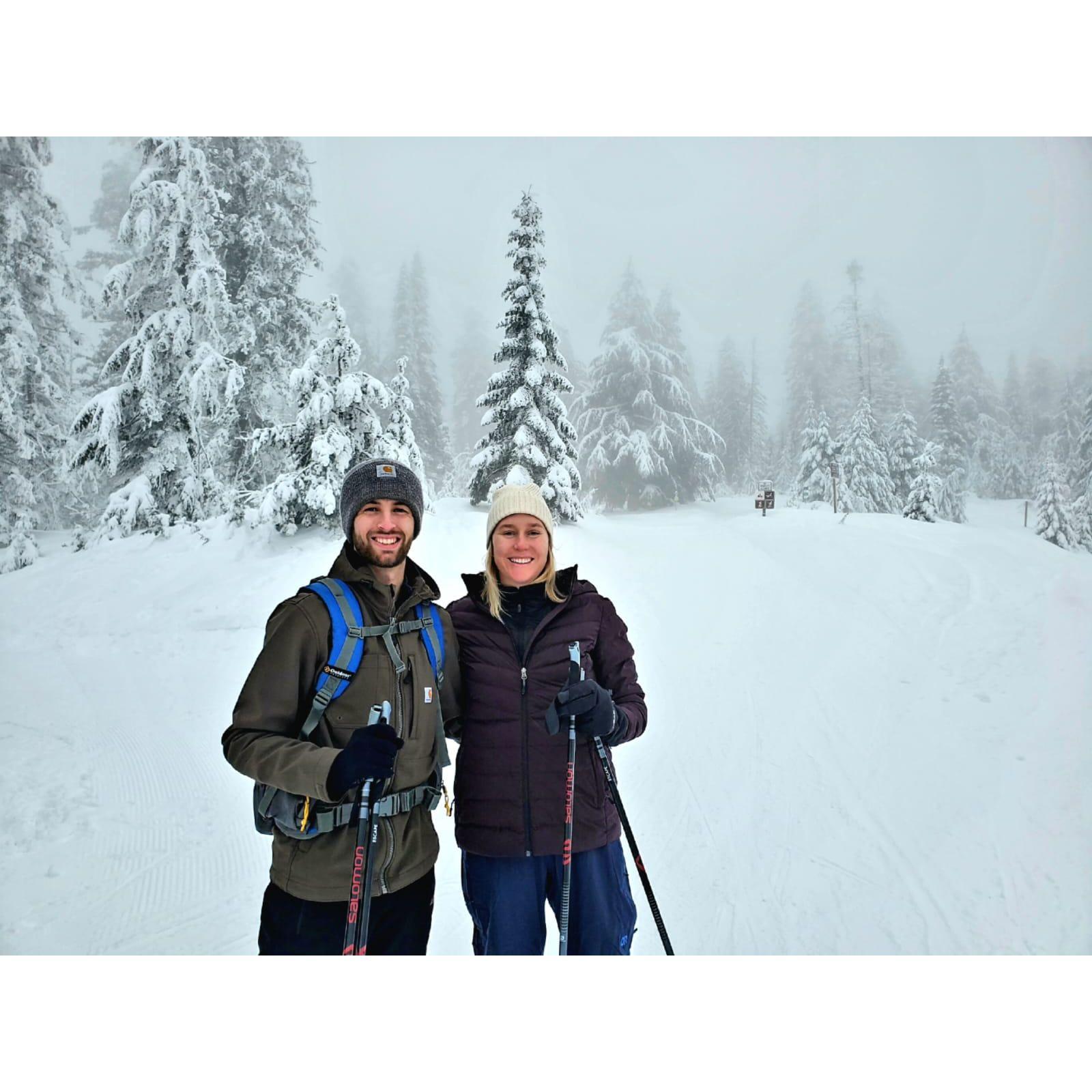 Nordic skiing on Mt. Spokane
