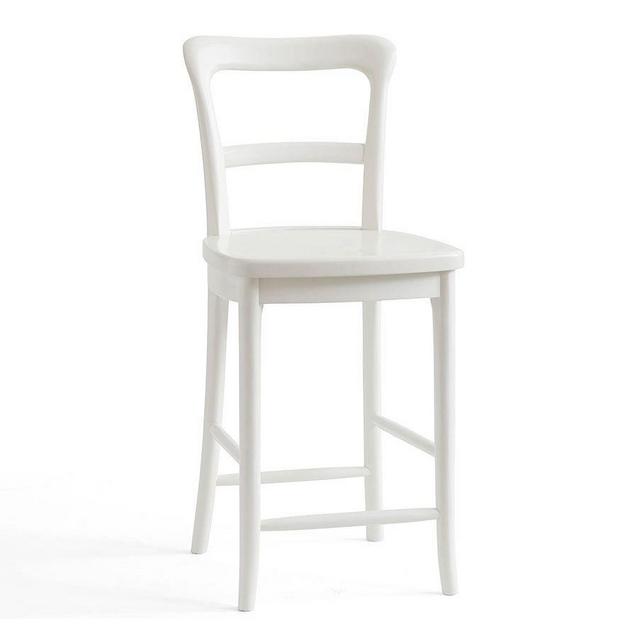 Cline Counter Stool, Antique White