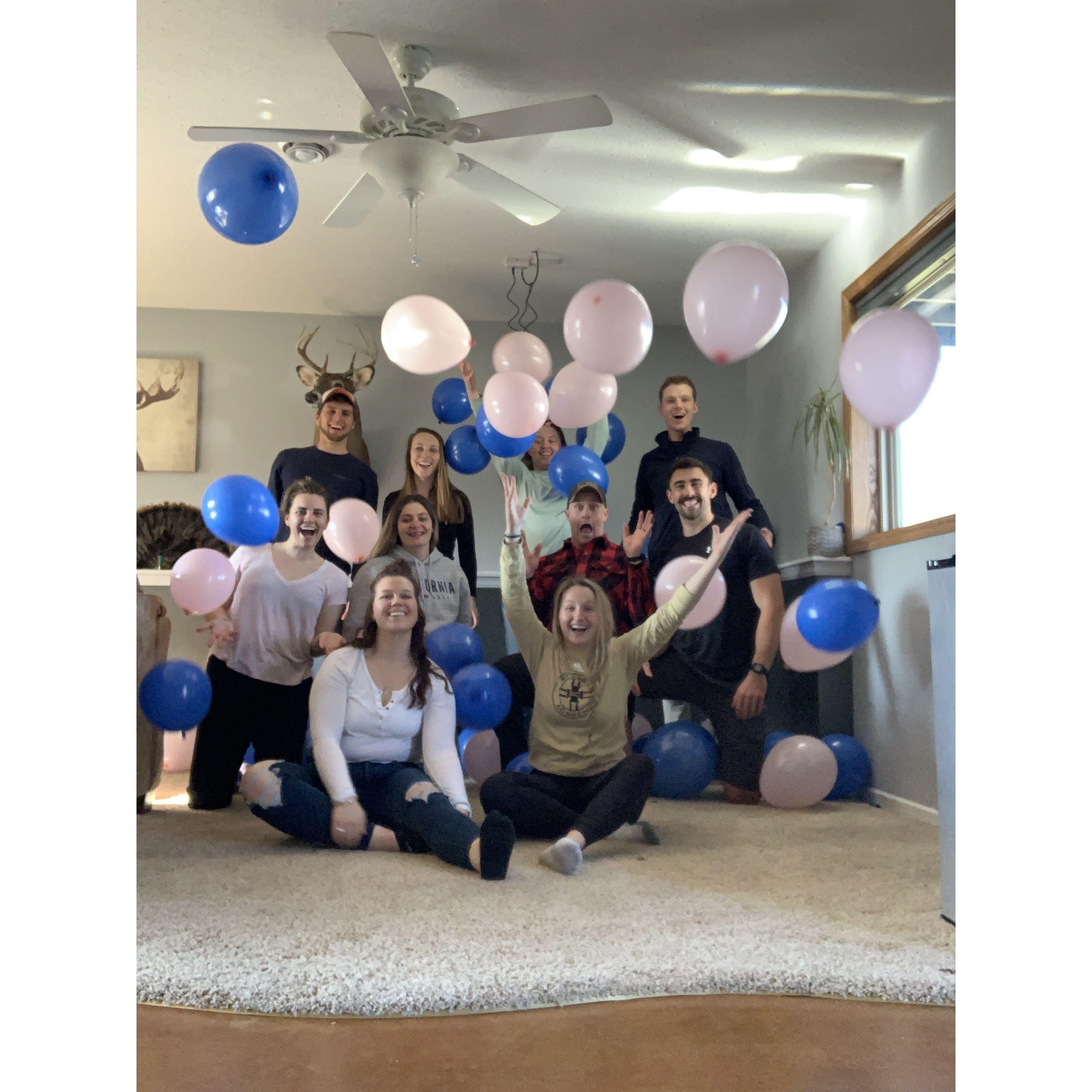 Rixmann baby shower with the crew!