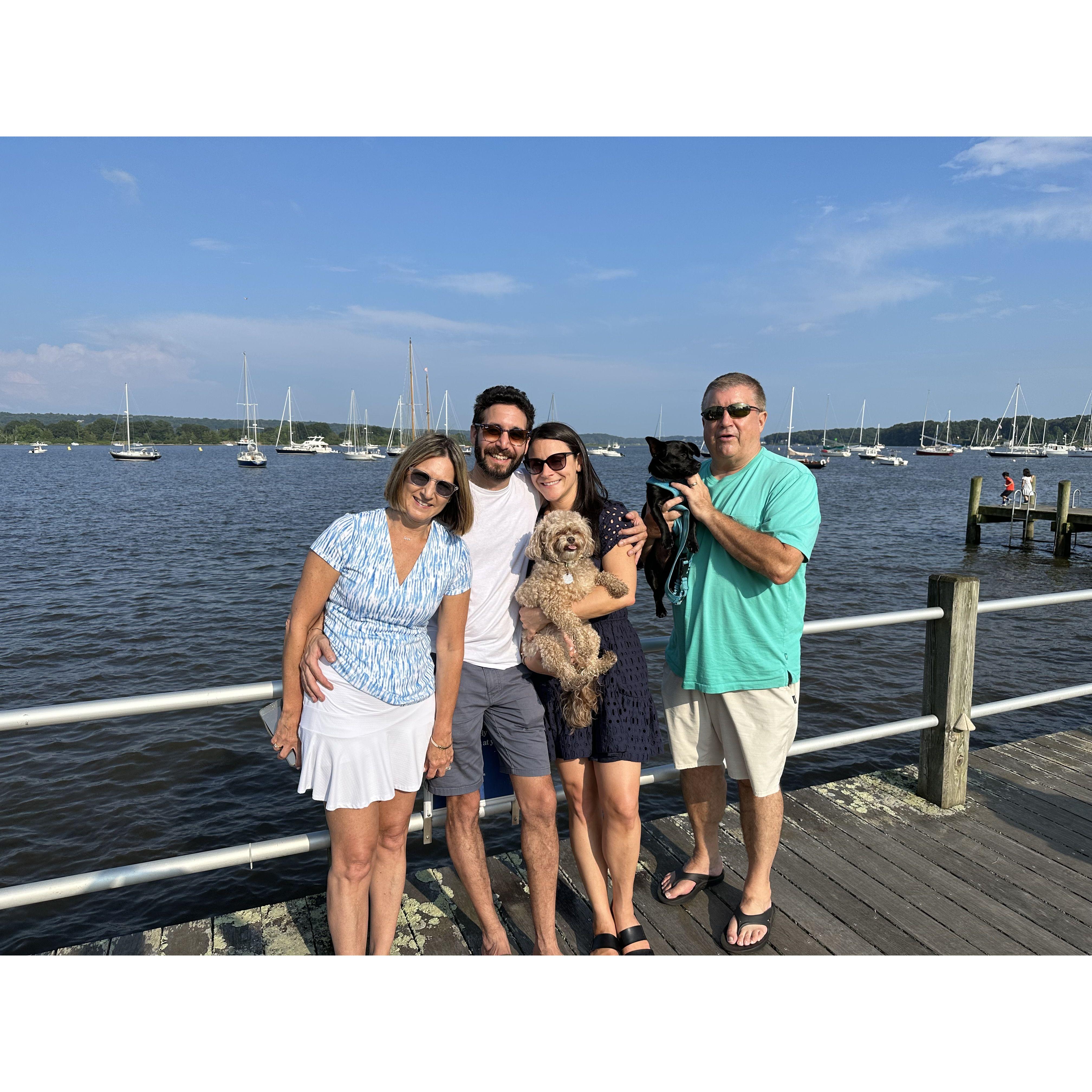 First time meeting Jeff's parents and Finn!