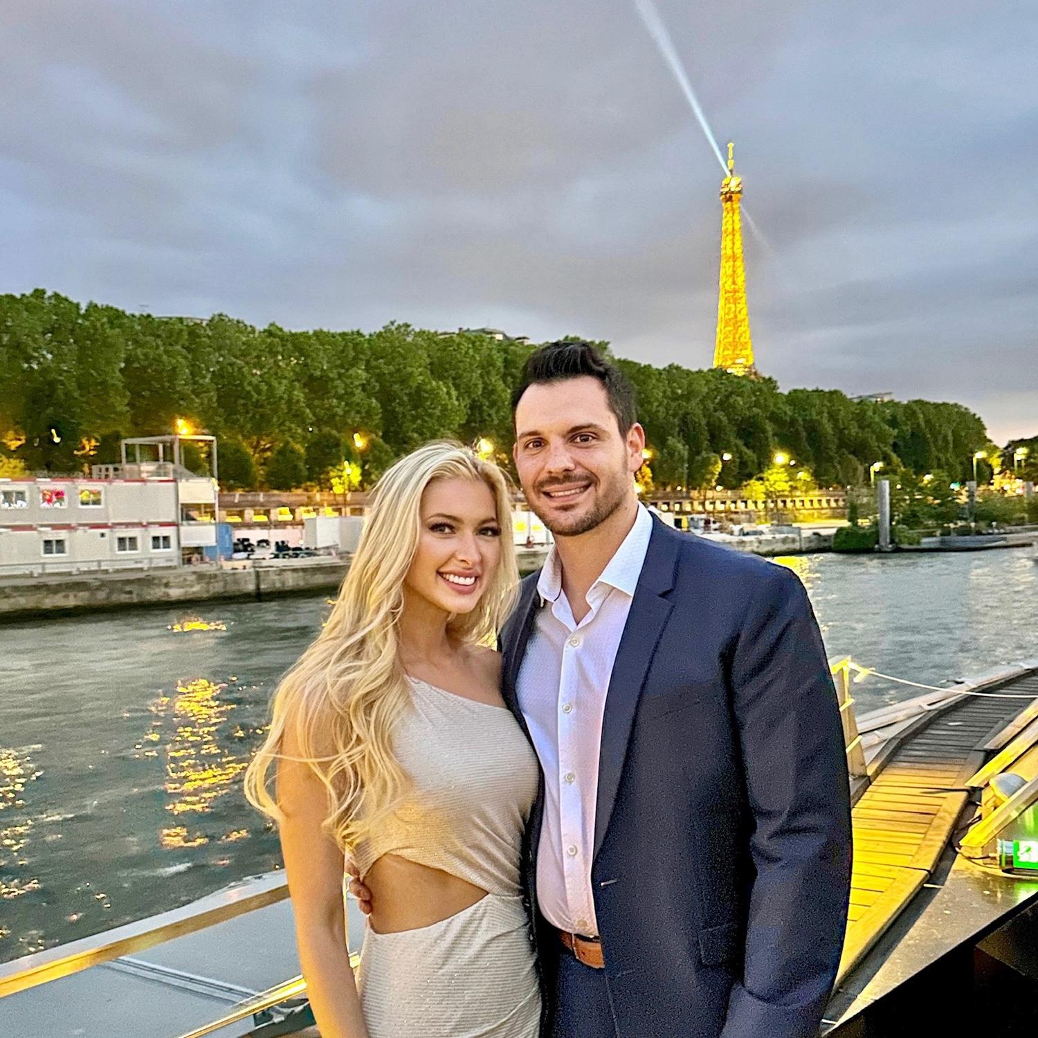 Ducasse Sur Seine - Paris (people actually clapped for us because they thought we got engaged. 😆)