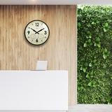 Factory Outdoor Wall Clock & Weather Station