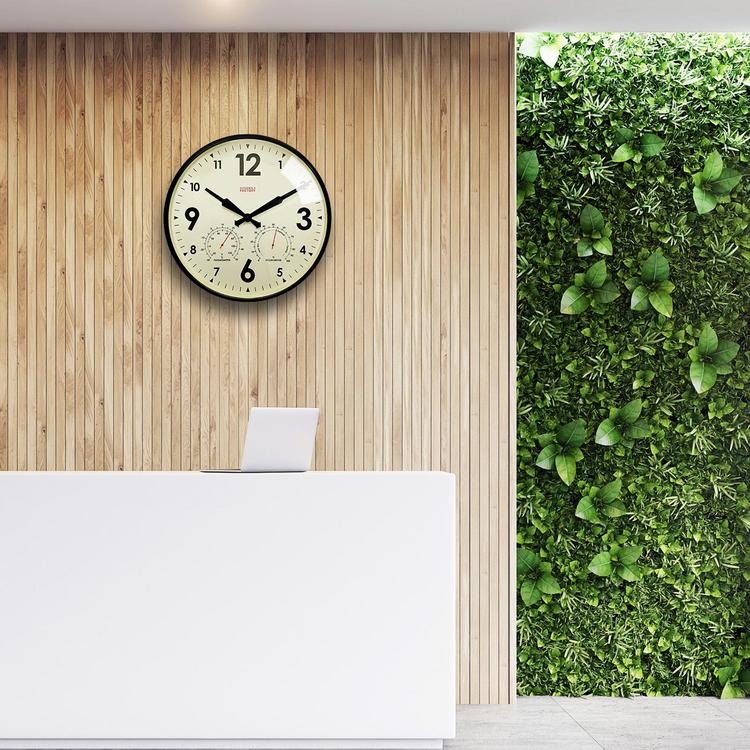 Cloudnola, Factory Outdoor Wall Clock & Weather Station | Zola