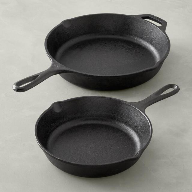 Lodge Fry Pan, 8" & 10 1/4", Set of 2