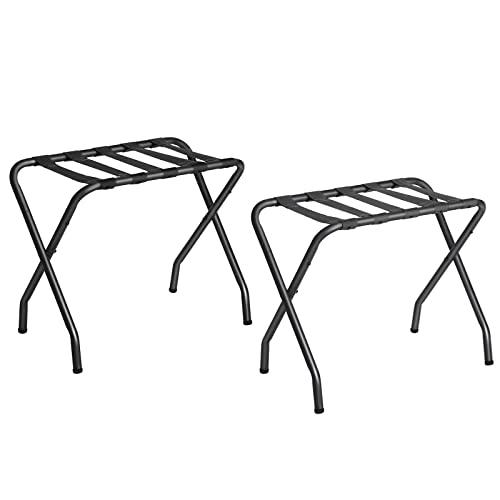 SONGMICS URLR64B-2 Luggage Rack, Black