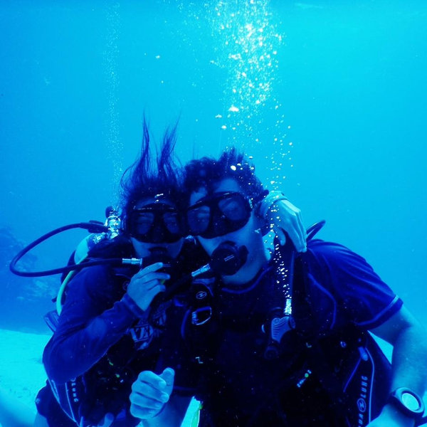 Scuba On Our Honeymoon