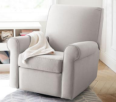 Pottery Barn Kids Charleston Swivel Glider & Recliner