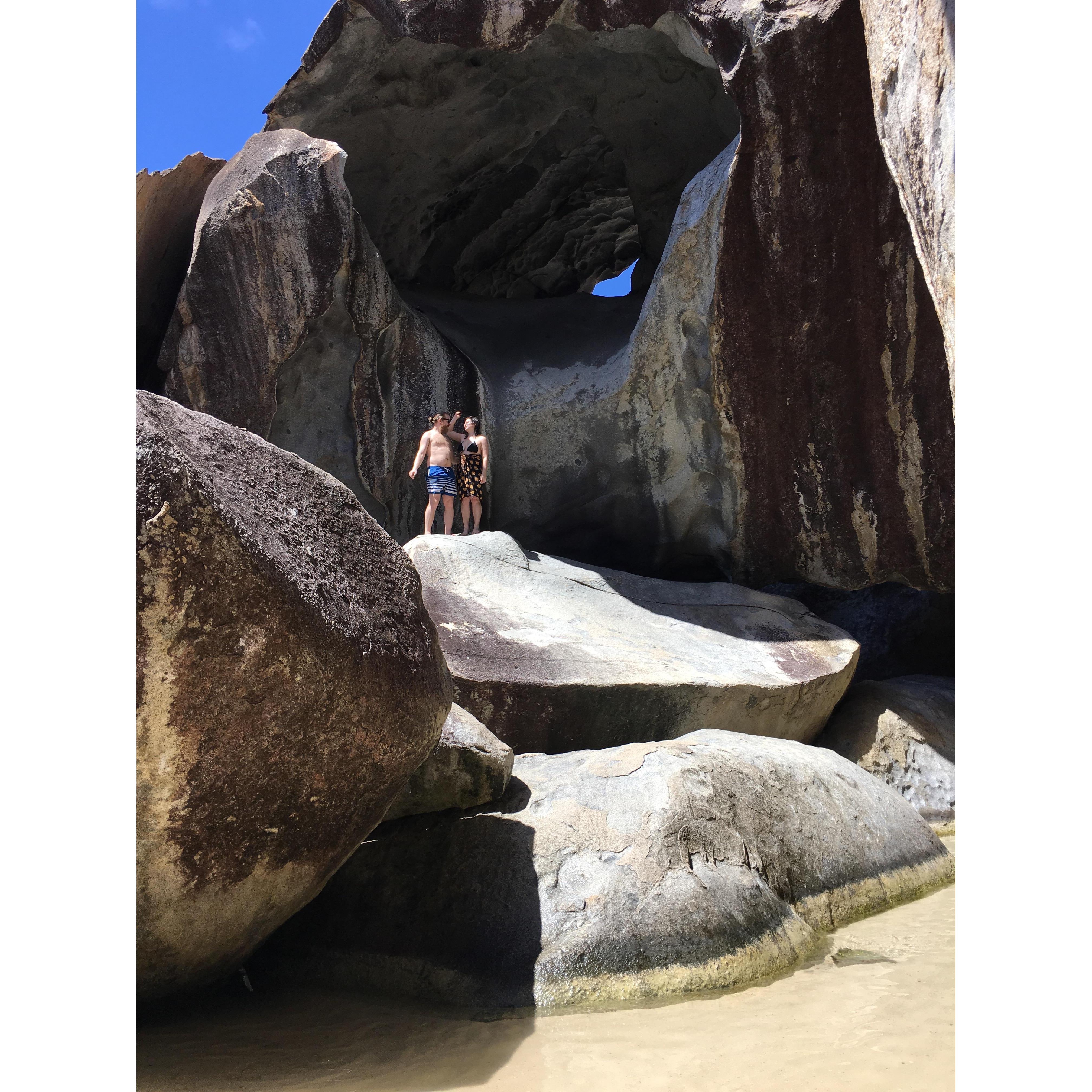 Adventuring in the British Virgin Islands visiting Emily and Brendan. One of Ian's favorite places on this Earth: The Baths.
Feb. 29, 2016