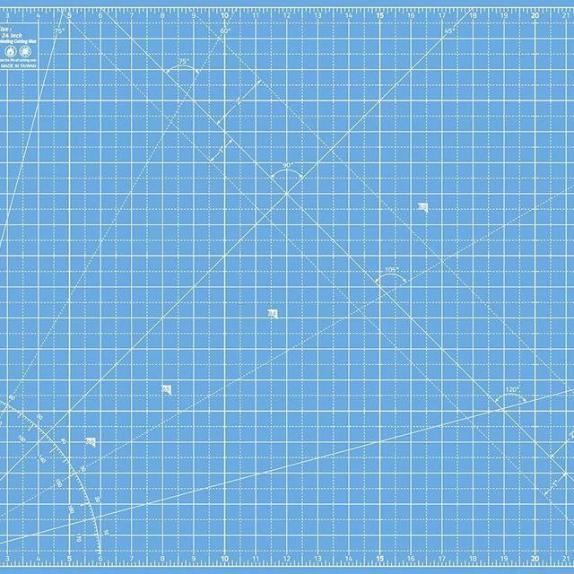 Elan Cutting Mat A2 Blue, Self Healing Cutting Mat 18x24 Inch, 5-Ply Craft Board Blue, Hobby Board for Crafts 18x24 Inch