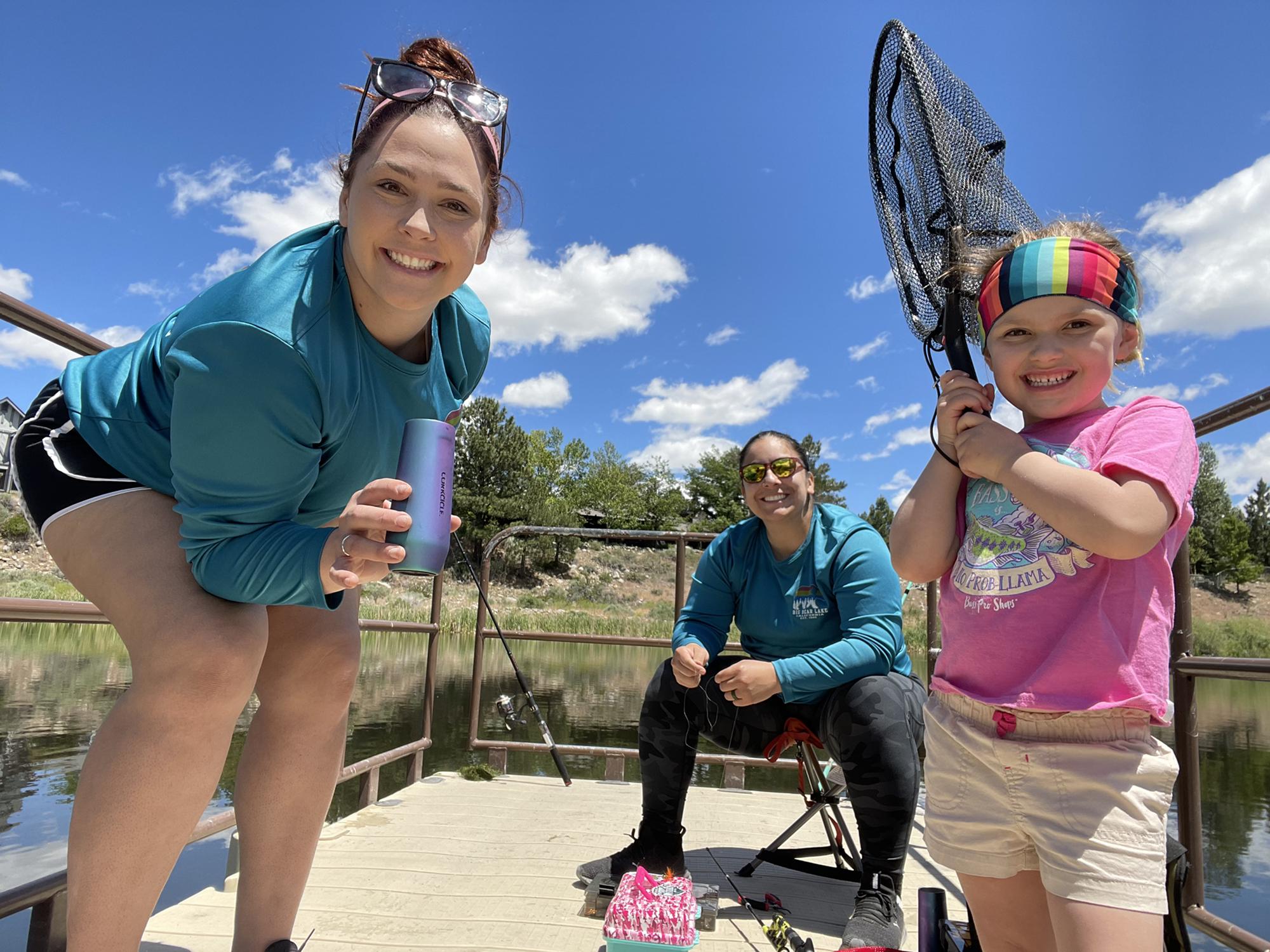 Fishing on Verdi Pond