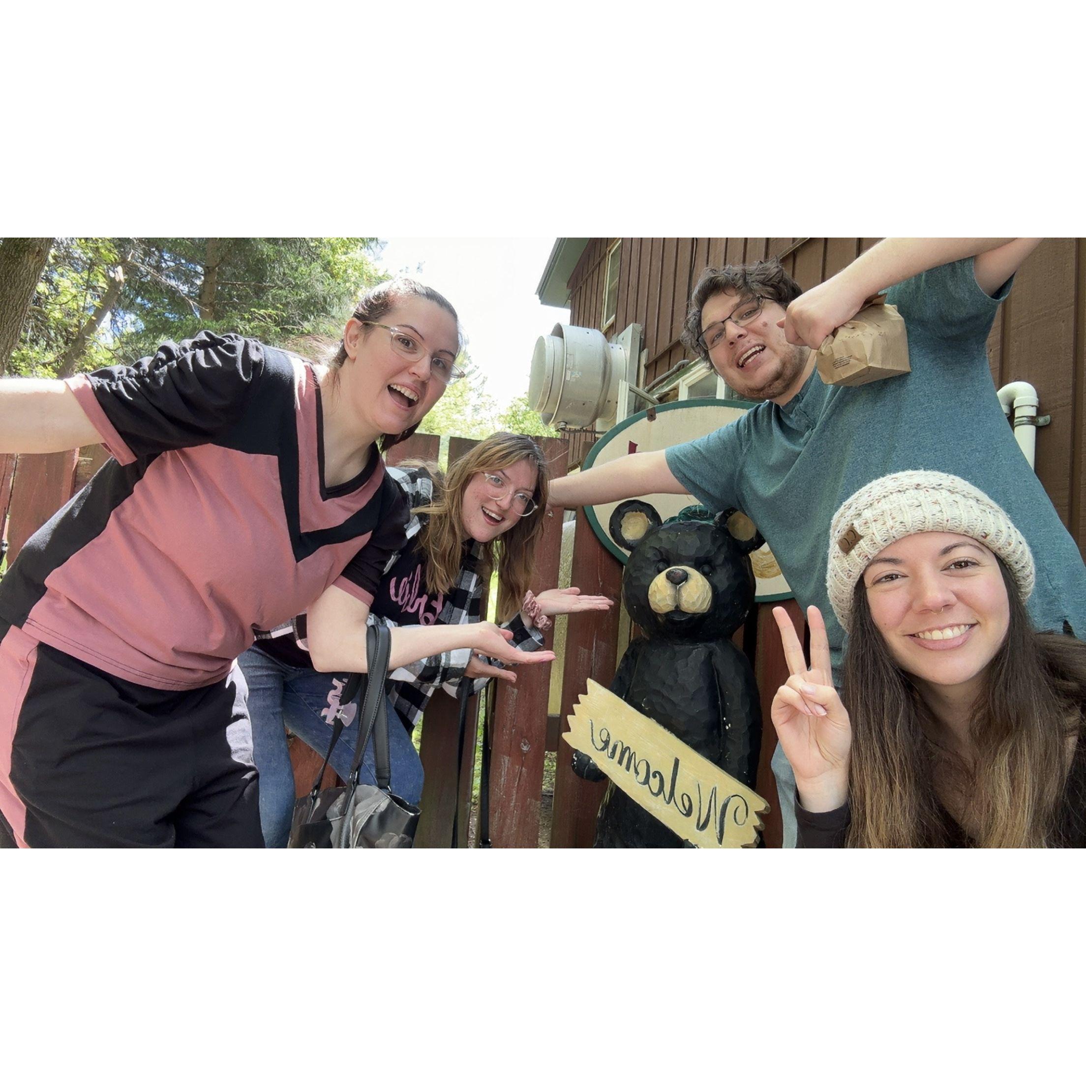 Fun with friends and family! Au Sable, NY