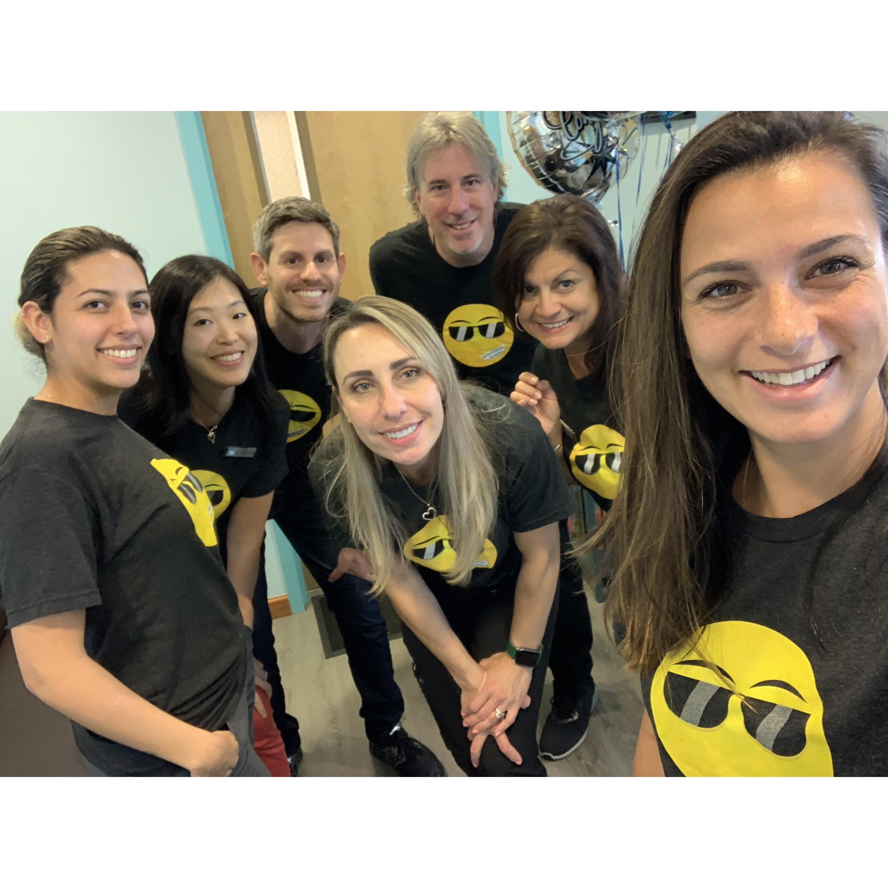 The team we've built so far! We've come a LONG way! June, 2019
