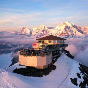 Switzerland: Dinner at Piz Gloria, 007 Restaurant