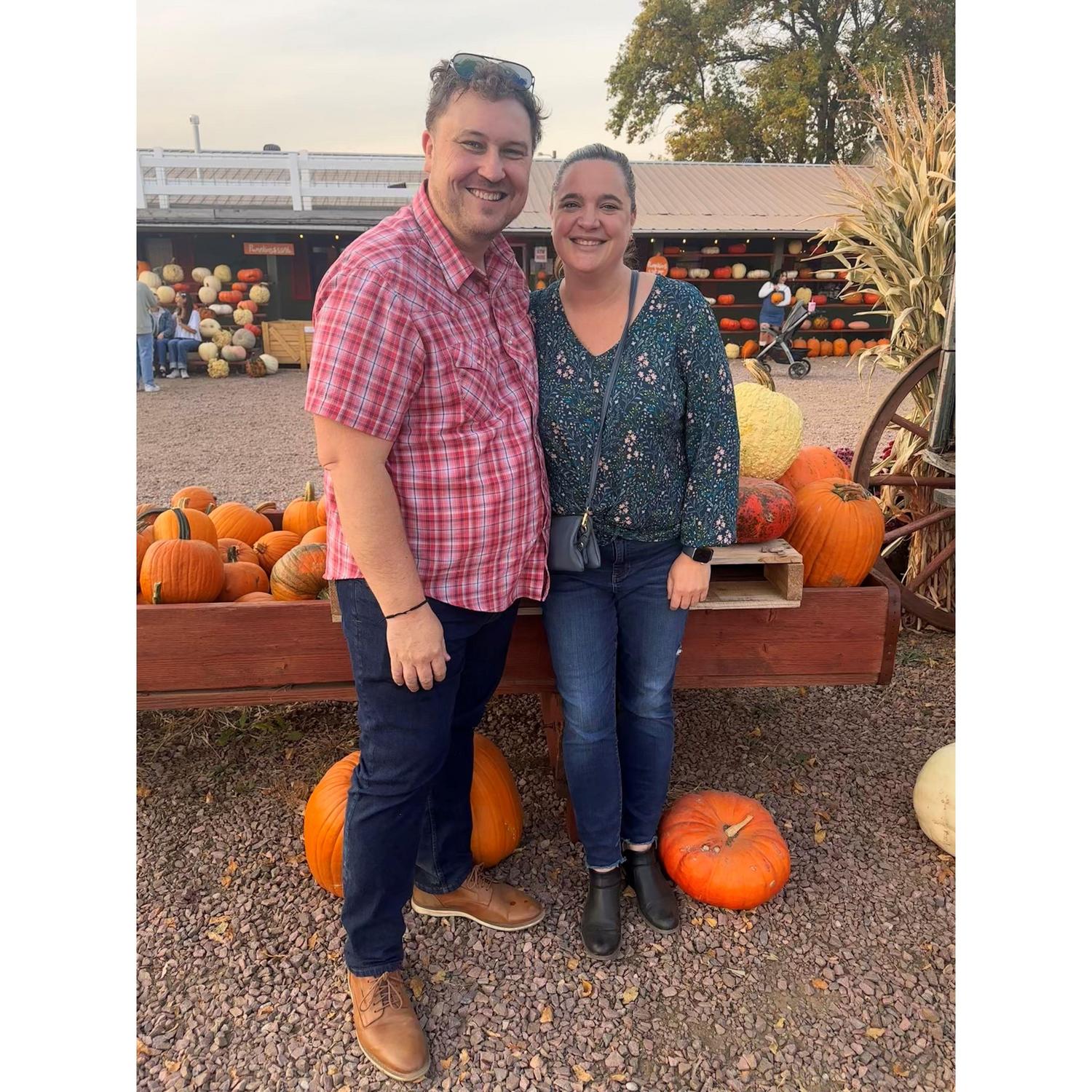 Pumpkin patch in Harrisburg, South Dakota