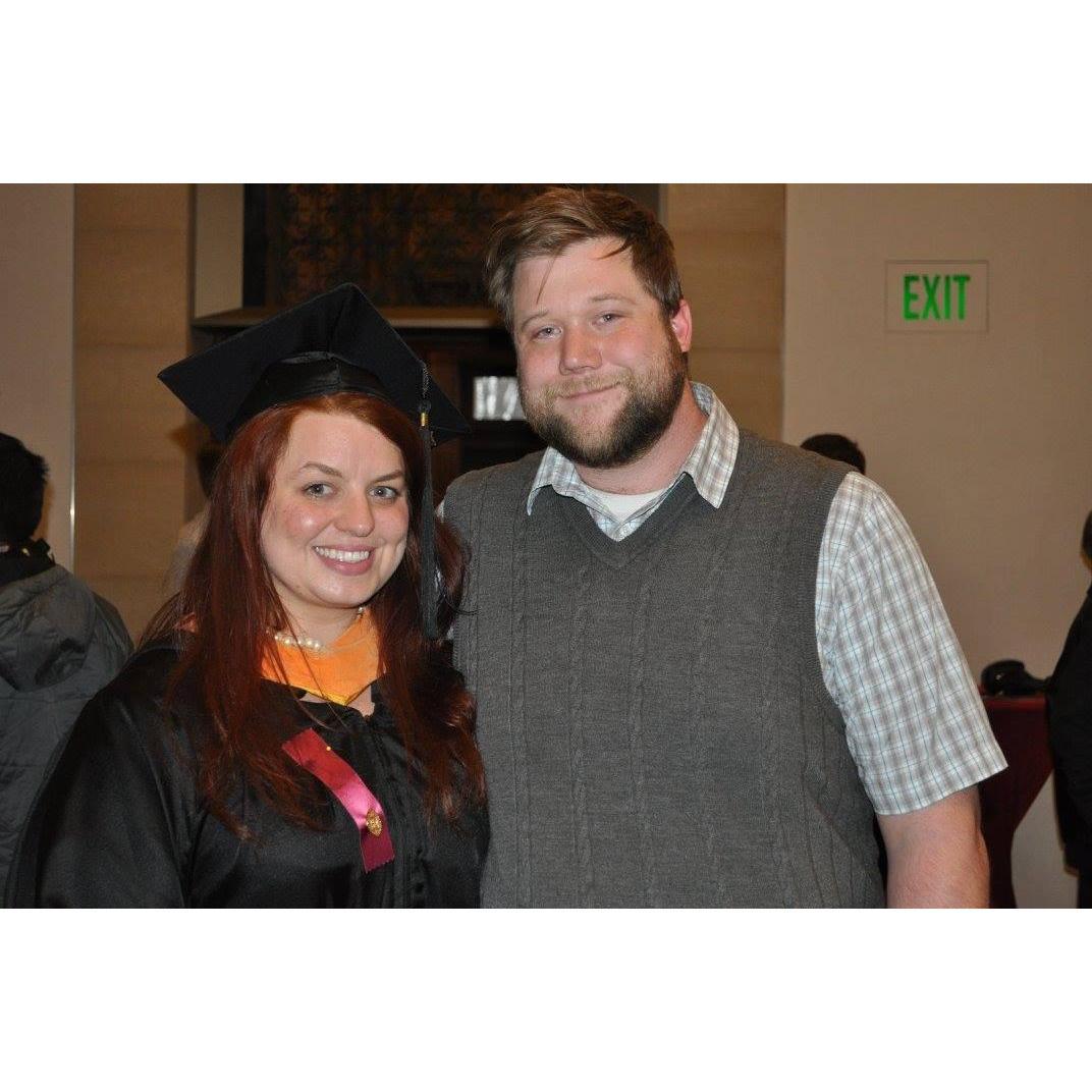 Nursing school graduation.