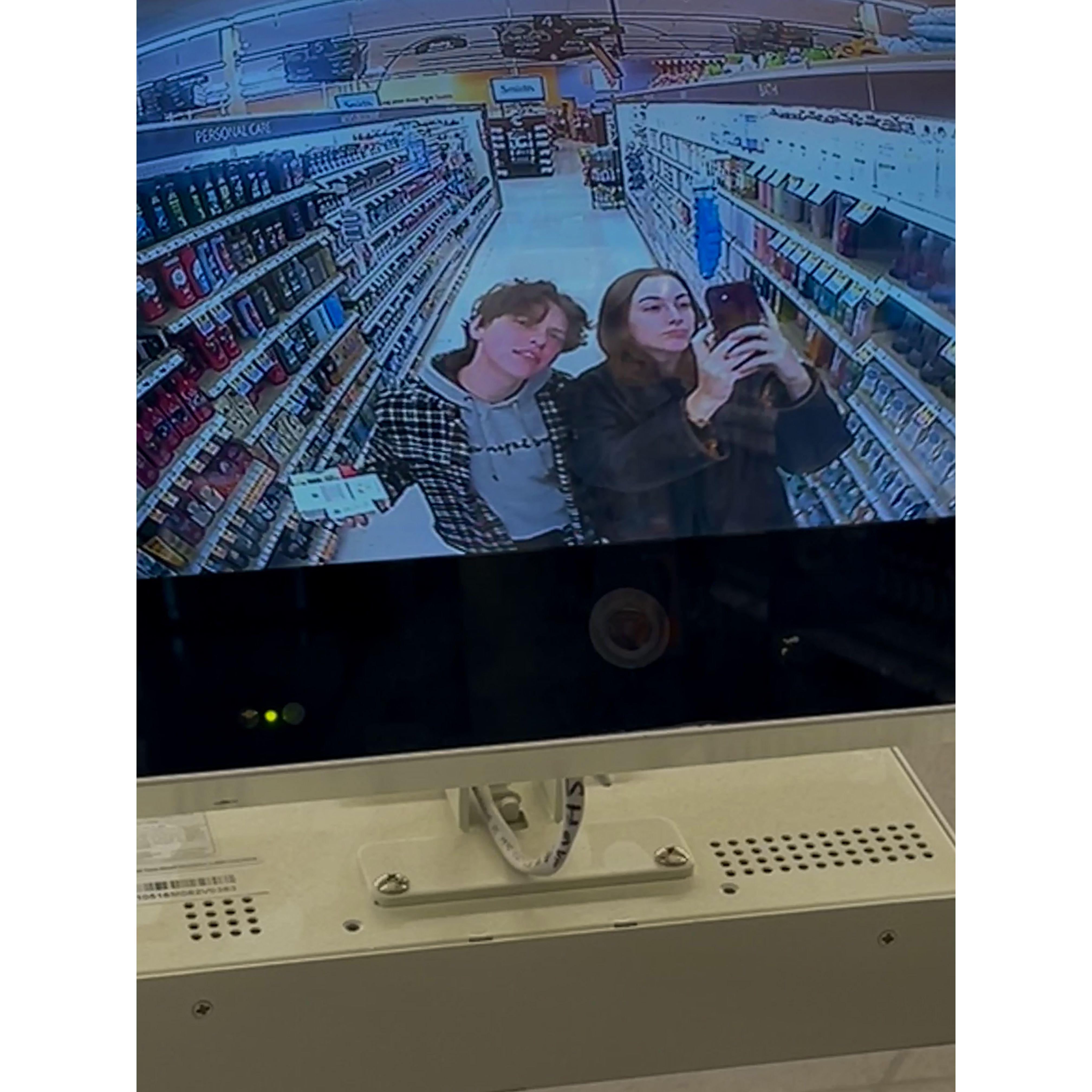 We went to Smith's to grab some things for me to leave at his apartment. Contact solution, deodorant and a few other miscellaneous things.