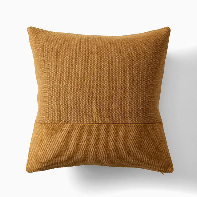 Cotton Canvas Pillow Cover, 18X18, Honey