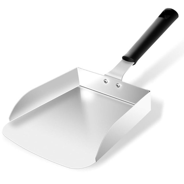 Gutsdoor Stainless Steel Griddle Spatula-Food Scraper Tool For Kitchen And Outdoor Camping,Burger Smasher Tool,Hibachi Spatula,rice spatula,Grill Accessories For Outdoor Grill