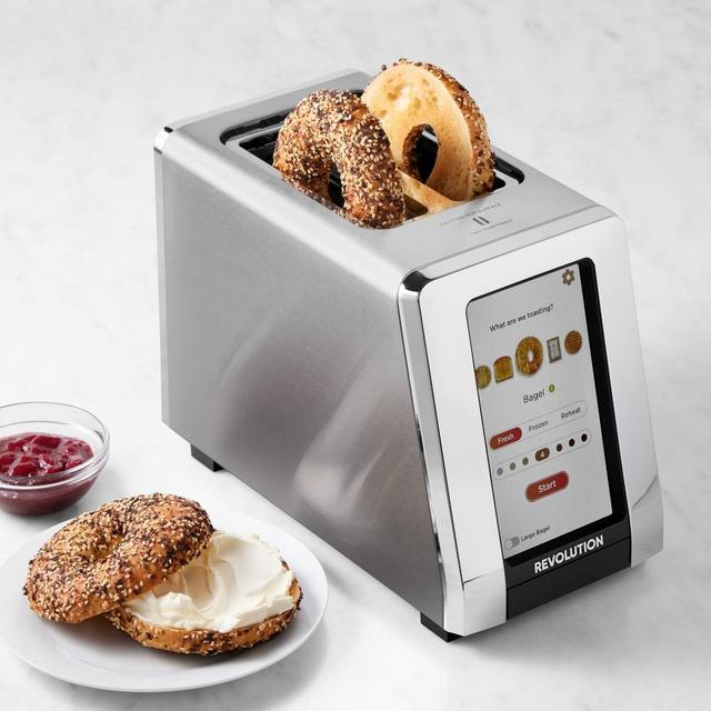 Revolution InstaGLO R180S Connect Toaster, Stainless Steel