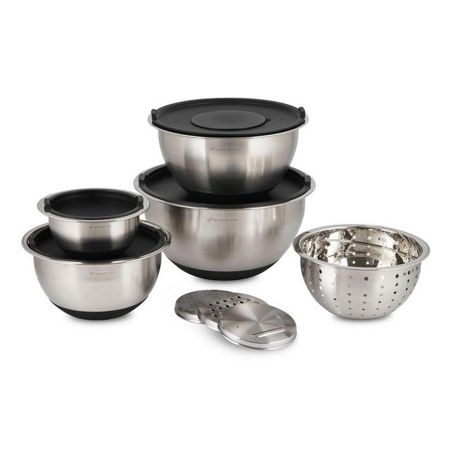 12-Piece Stainless Steel Mixing Bowls