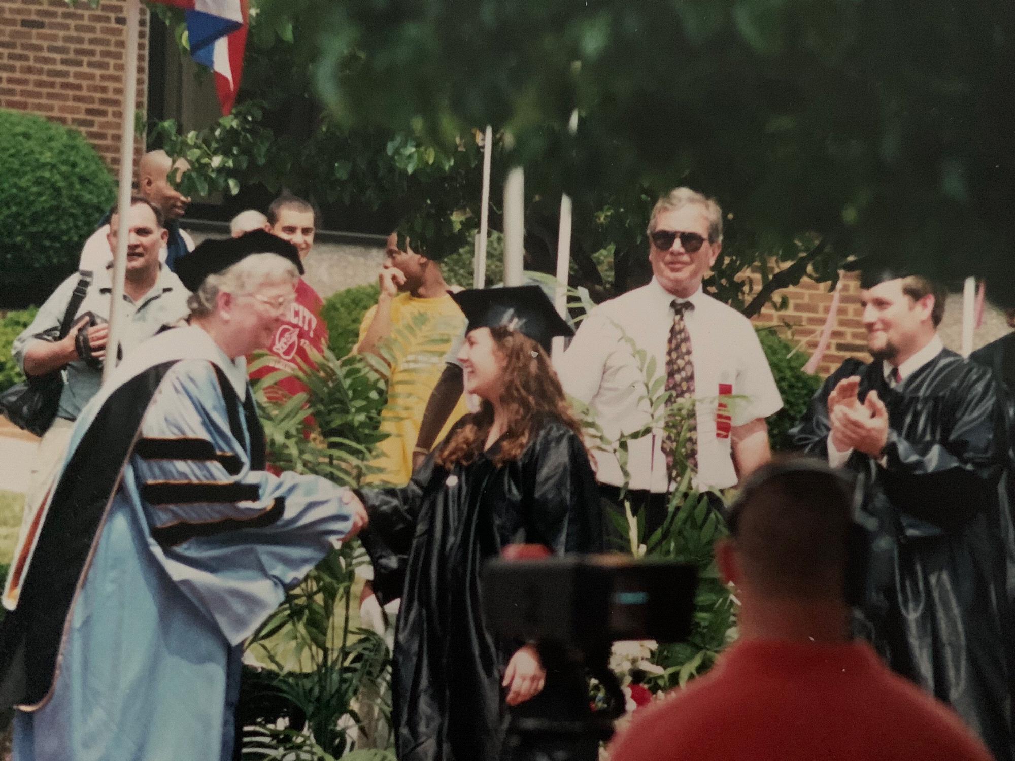 The look of pride on Tim-bo’s face is one I strive to see daily. He is my rock, he’s always been. I am one blessed lady to have had this guy in my life for so long 🥰 Shenandoah graduation 2000