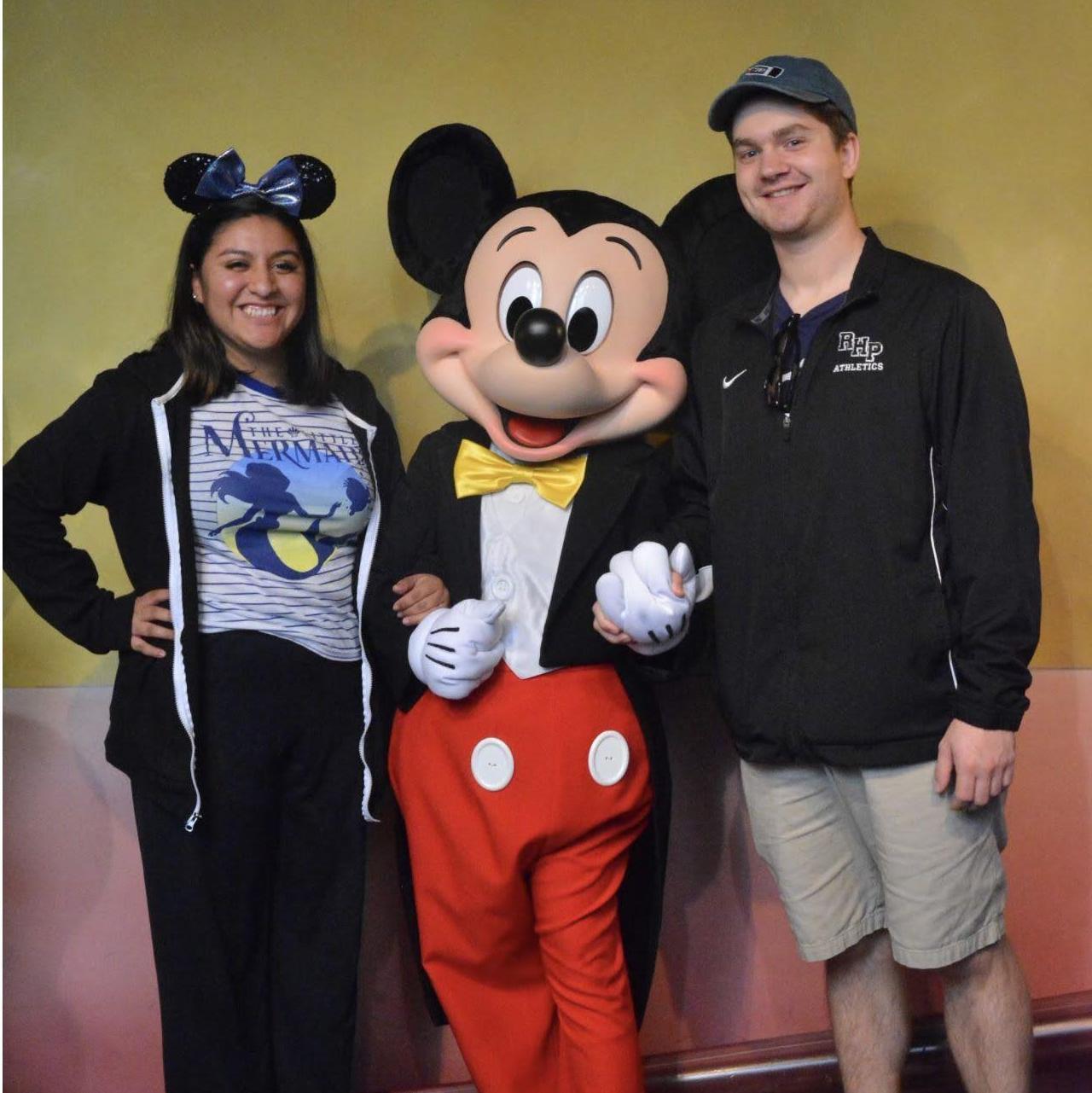 With our favorite mouse!