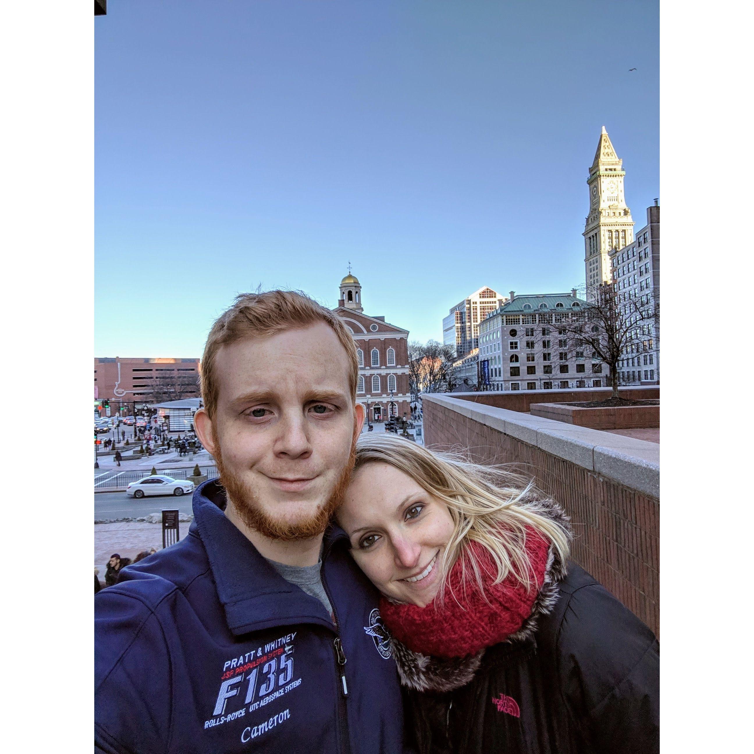 Valentine's weekend trip to Boston. 2019