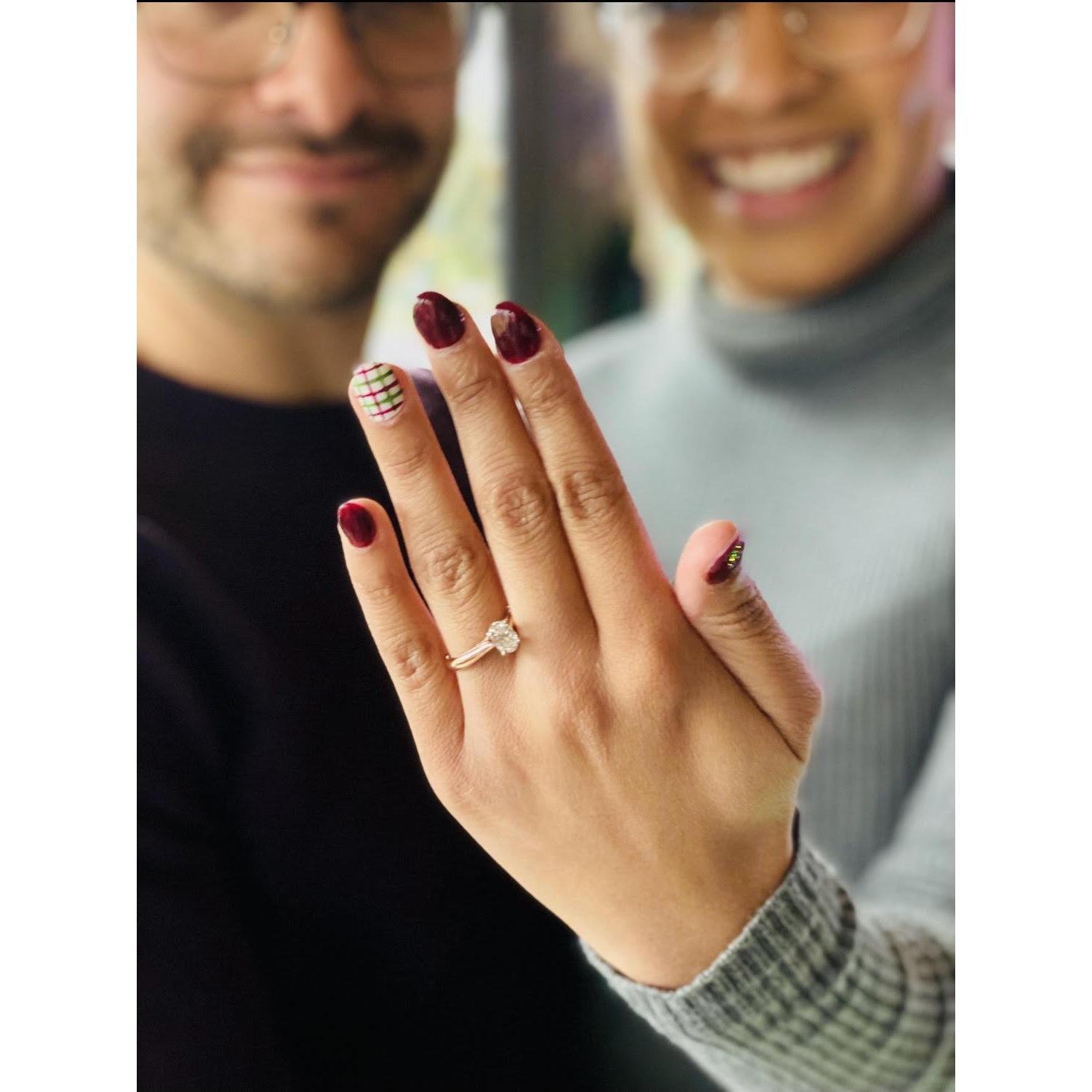 Nov. 30th 2019 - Engaged!