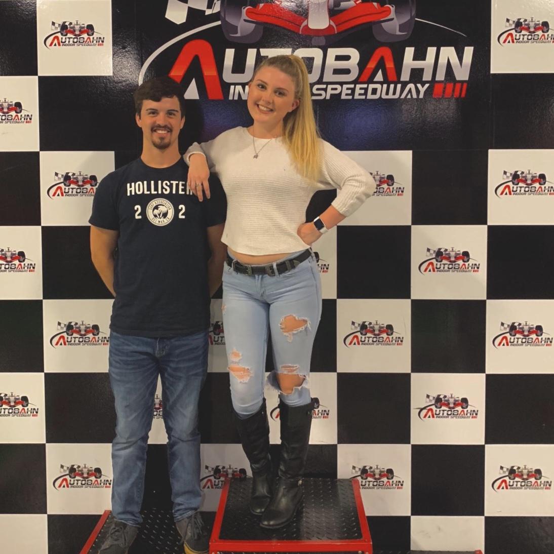 Our first date! (Notice who is #1) November 5, 2018.