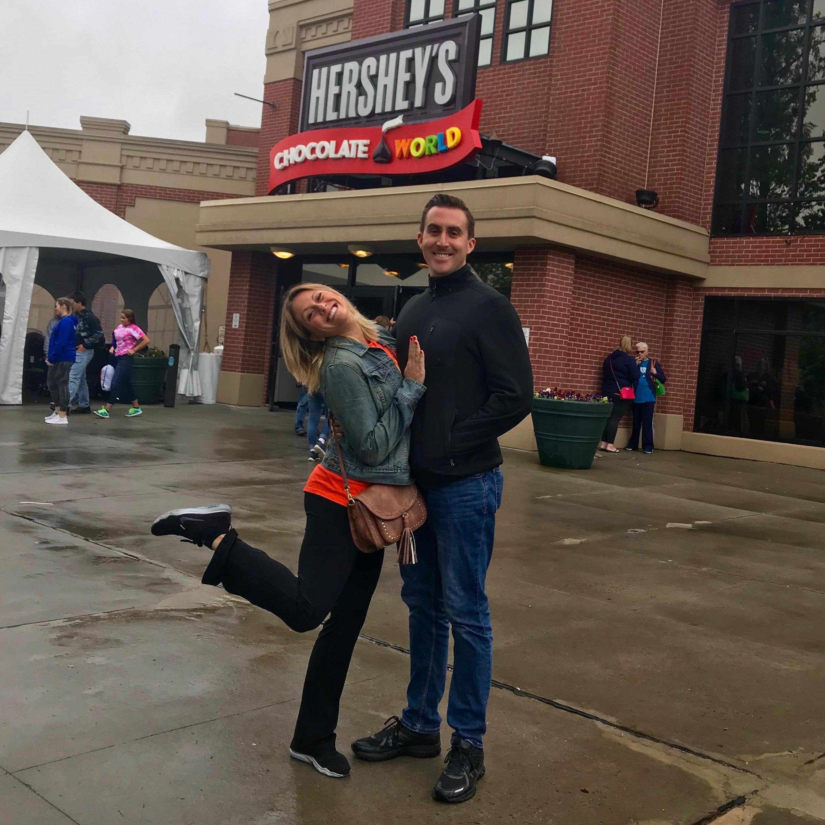 Sharing a day in the sweetest place on earth