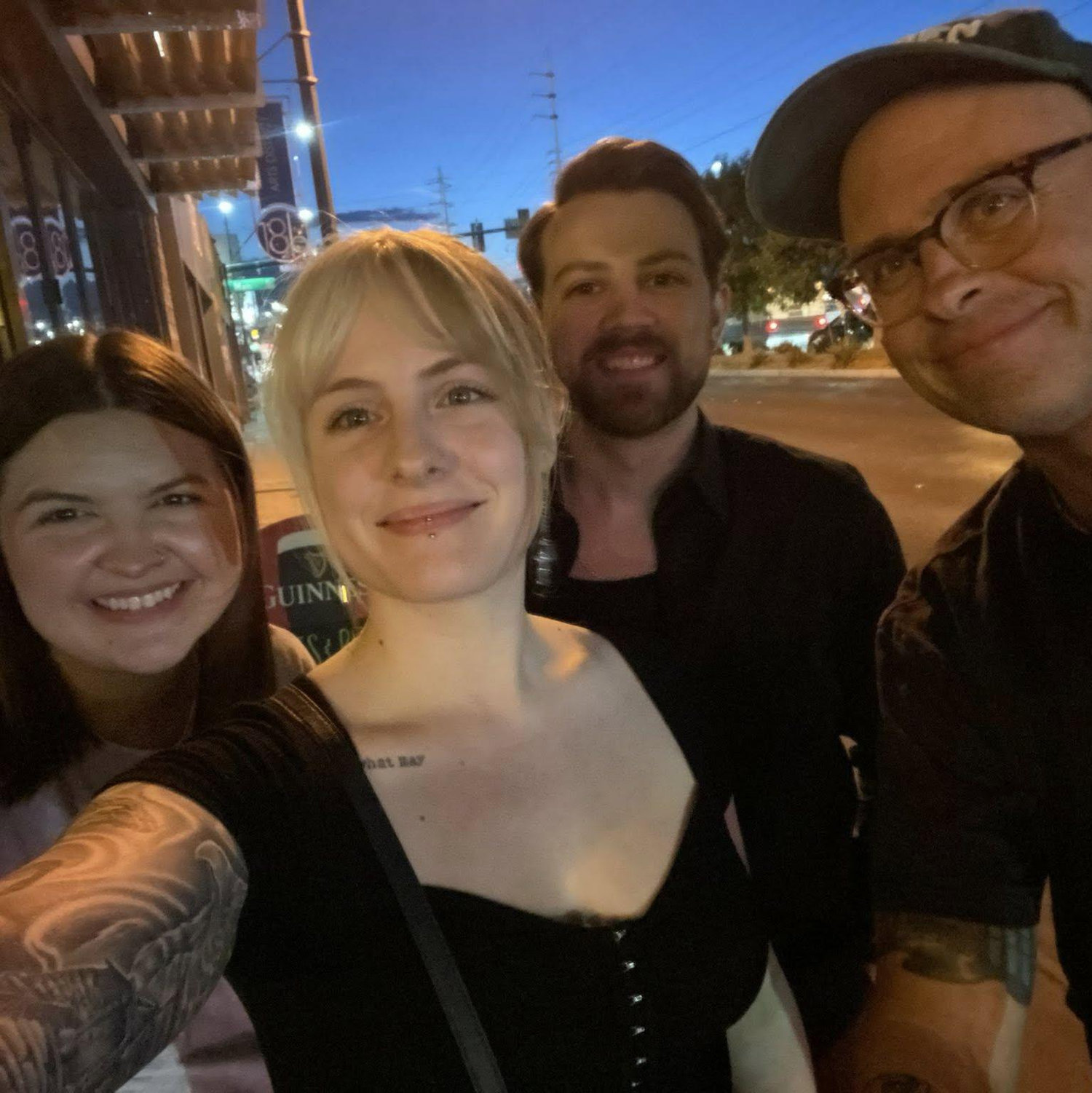 Dinner with Rachel and Nick