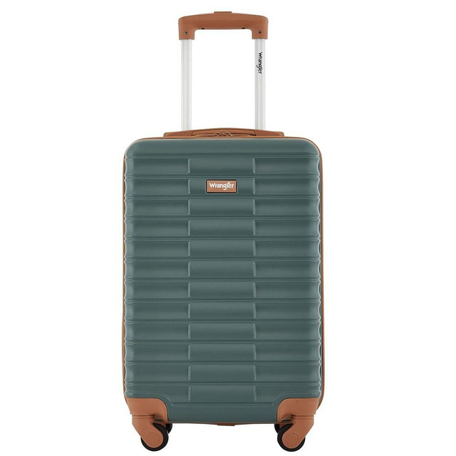 Wrangler 22" Outrider Hardside Carry-On Luggage, Dark Forest