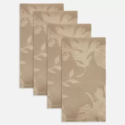 Autumn Medley Napkins in Mushroom (Set of 4)