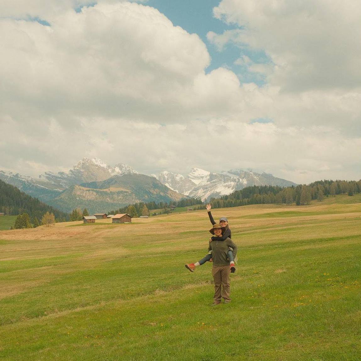 We’ve hiked a lot together but the Dolomites in Italy remain our favorite!