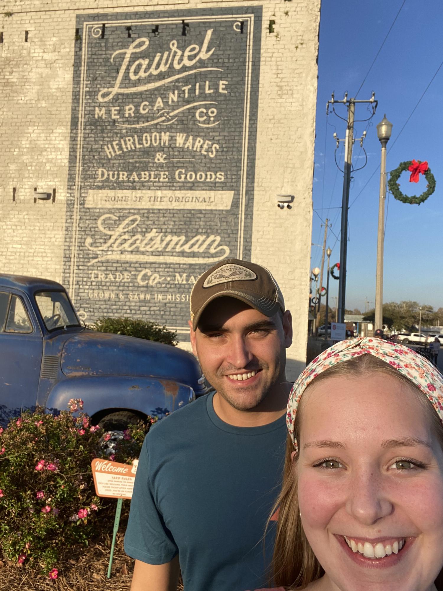Visiting Laurel, Mississippi where HGTV’s Hometown (one of our favorite shows) is filmed.