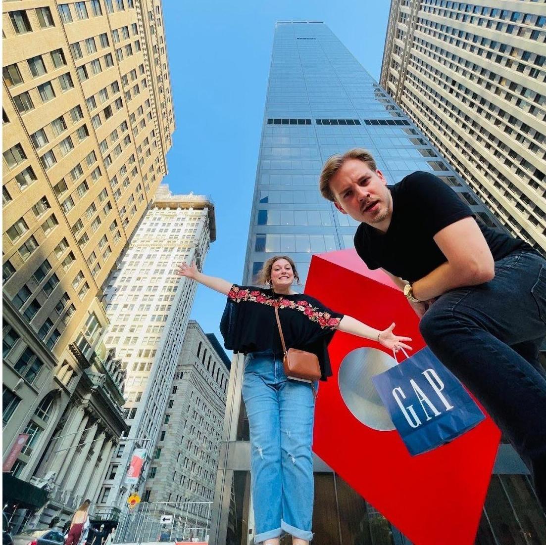 Last year Anthony lived and New York while Leah lived in Virginia. This led to many exhausting bus rides on weekends and holidays but we wouldn't have changed it for the world!