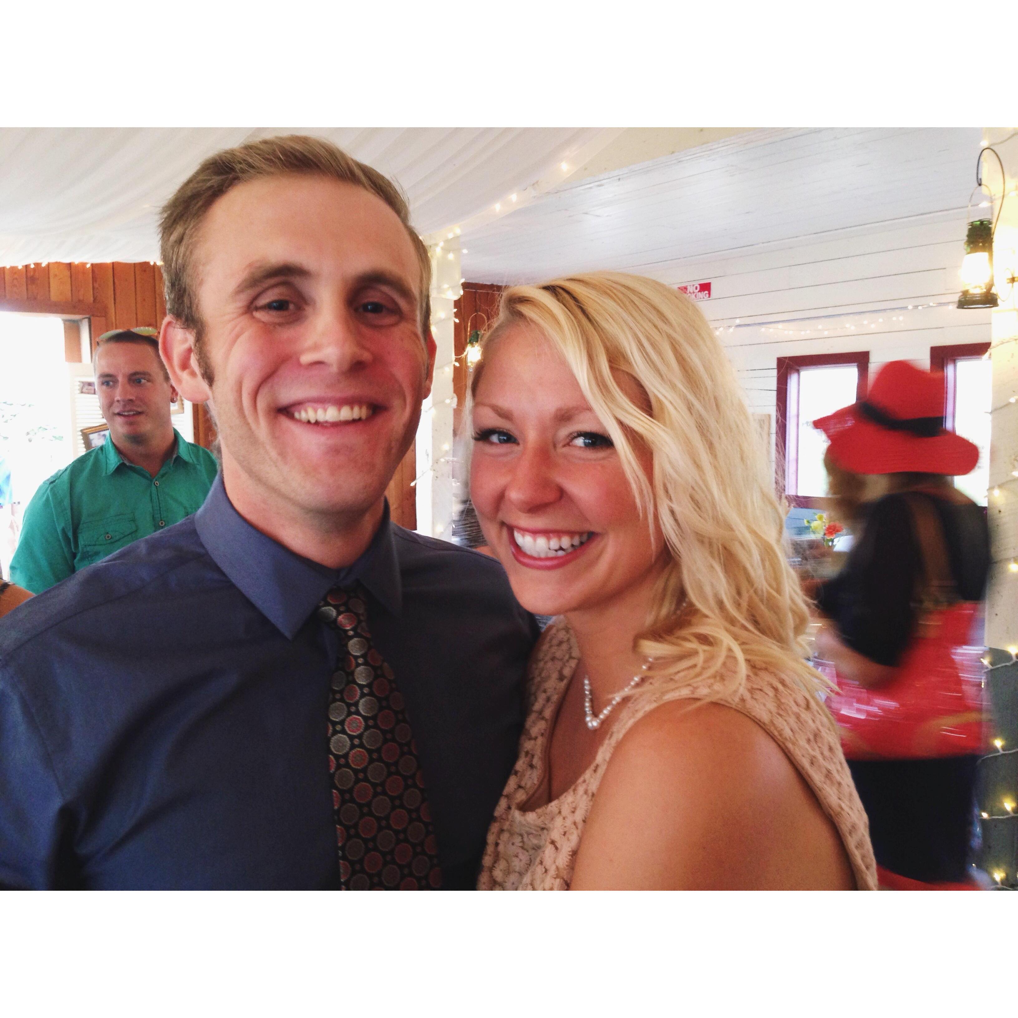 One of the first photos of us ever taken!
