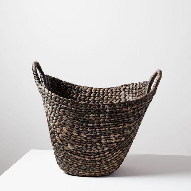 Curved Basket, Large, Tobacco