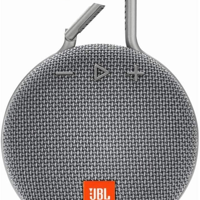 JBL CLIP 3 - Waterproof Portable Bluetooth Speaker - Gray