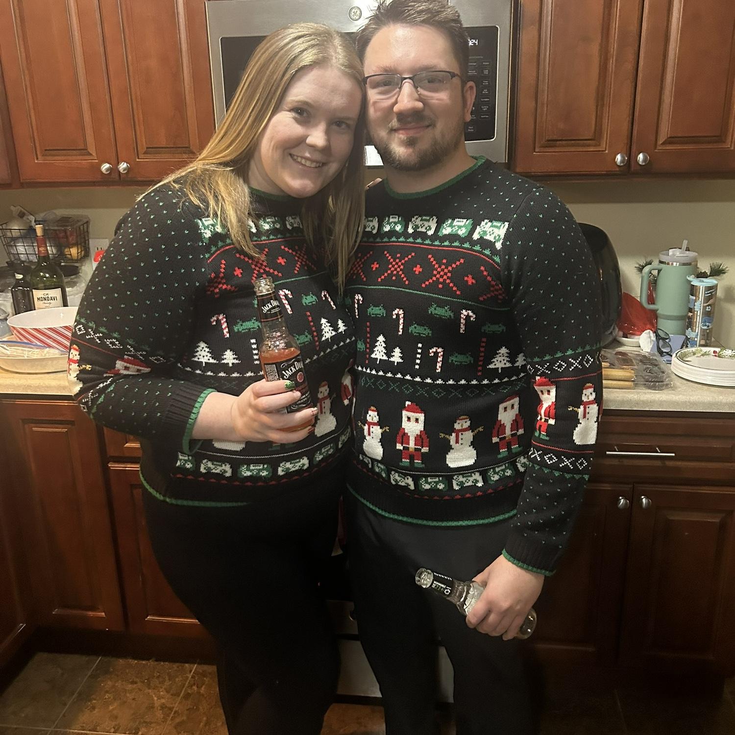 Ugly Christmas Sweater Party at the Gary’s!🎄🎅