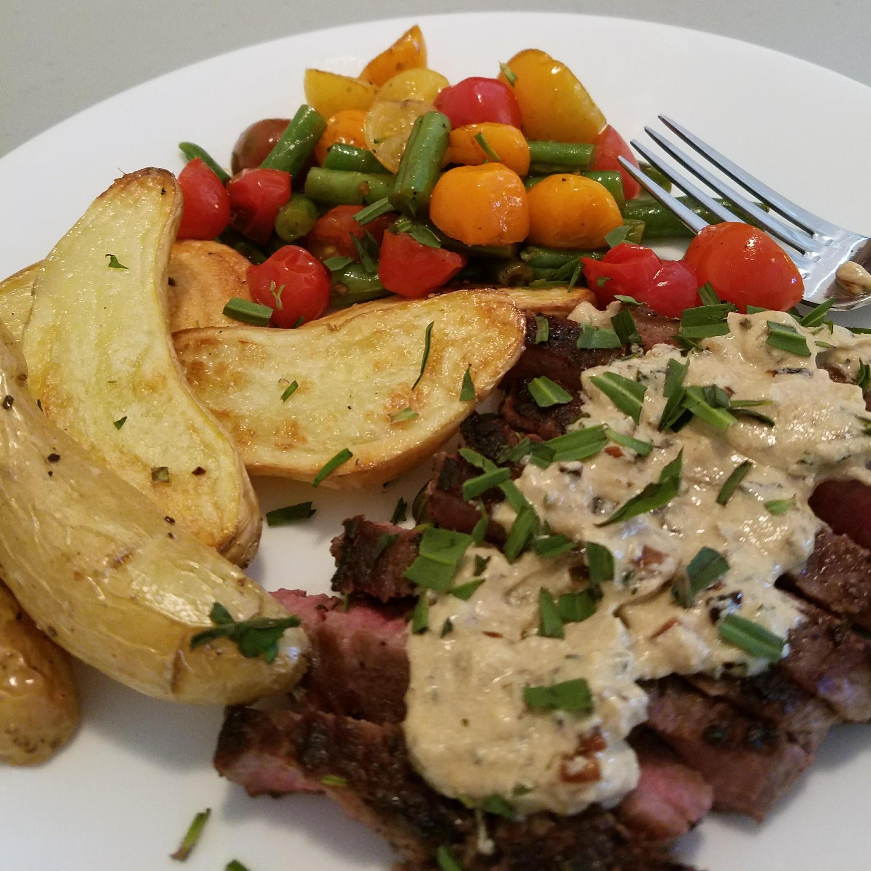 One of the many Blue Apron meals we have made together